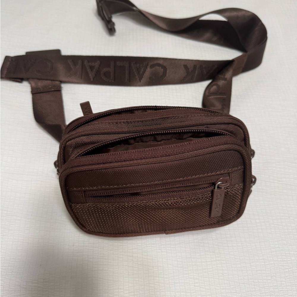 Calpak Brown Belt Bag